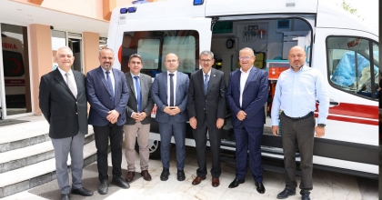 TAN AİLESİ’NİN BAĞIŞLADIĞI AMBULANS TESLİM EDİLDİ