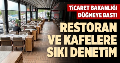 TİCARET BAKANLIĞI DÜĞMEYE BASTI