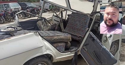 TIRLA ÇARPIŞAN OTOMOBİLİN SÜRÜCÜSÜ HAYATINI KAYBETTİ  