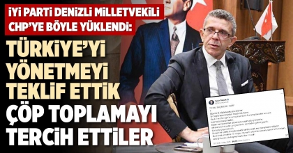 TÜRKİYE’Yİ YÖNETMEYİ TEKLİF ETTİK ÇÖP TOPLAMAYI TERCİH ETTİLER