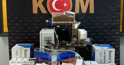 UŞAK’TA ÇOK SAYIDA KAÇAK MAKARON ELE GEÇİRİLDİ  