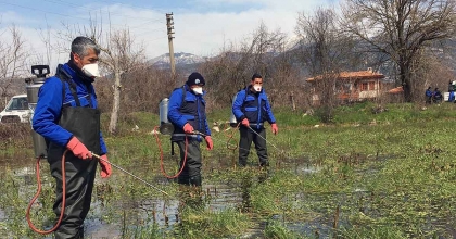VEKTÖRLE MÜCADELE SÜRÜYOR