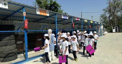 ATIK GETİRME MERKEZİ’Nİ GEZDİLER