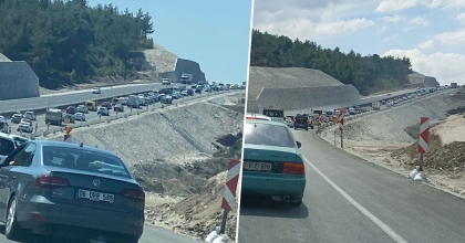 CANKURTARAN’DA TRAFİK ÇİLESİ