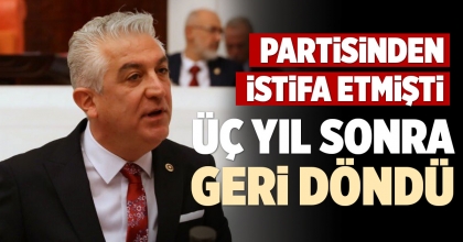 ÜÇ YIL SONRA GERİ DÖNDÜ