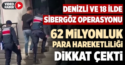 62 MİLYONLUK PARA HAREKETLİLİĞİ DİKKAT ÇEKTİ