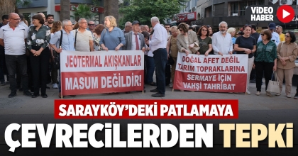 ÇEVRECİLERDEN TEPKİ