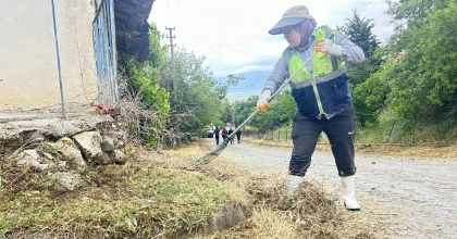 ACIPAYAM’DA TOPYEKÜN TEMİZLİK ÇALIŞMASI