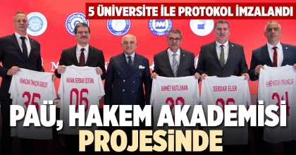 PAÜ, HAKEM AKADEMİSİ PROJESİNDE