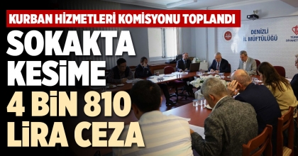 SOKAKTA KESİME 4 BİN 810 LİRA CEZA