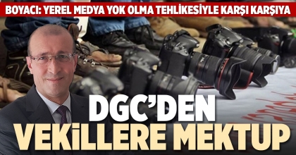 DGC’DEN VEKİLLERE MEKTUP