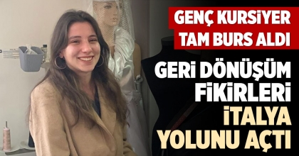 GERİ DÖNÜŞÜM FİKİRLERİ İTALYA YOLUNU AÇTI