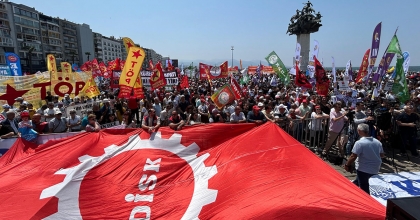 1 MAYIS, İZMİR'DE COŞKUYLA KUTLANDI  