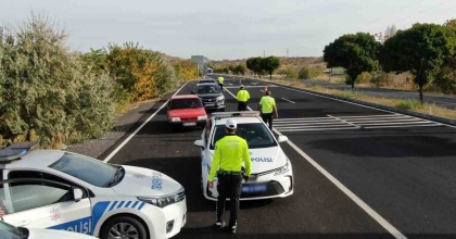 1 MİLYON 896 BİN ARAÇ DENETLENDİ