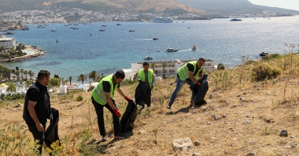 27 TON ATIK TOPLANDI  