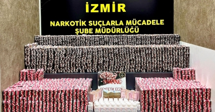 75 BİNE YAKIN SENTETİK UYUŞTURUCU HAP ELE GEÇİRİLDİ  