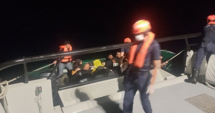 14'Ü ÇOCUK 29 GÖÇMEN YAKALANDI   