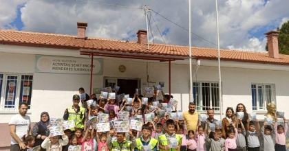 ÖĞRENCİLERE TRAFİK EĞİTİMİ