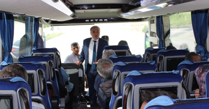  KAYMAKAM DURU, TRAFİK DENETİMİNE KATILDI   