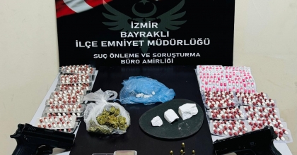 İZMİR'DE SUÇ MAKİNESİ, SAKLANDIĞI KÜMESTE YAKALANDI  