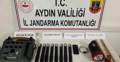 KARACASU’DA TARİHİ ESER OPERASYONU: 1 GÖZALTI 