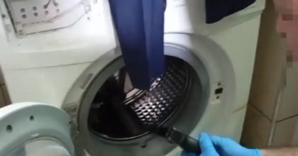 RUHSATSIZ TABANCALAR, ÇAMAŞIR MAKİNESİNDEN ÇIKTI  