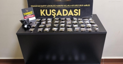 KUŞADASI’NDA NARKOTİK OPERASYONU  
