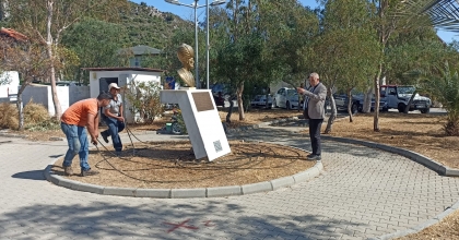 MARMARİS'TE SÖĞÜT PİRİ REİS PARKI YENİLENİYOR  