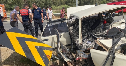 KAZADA YARALANAN KADIN SÜRÜCÜ HAYATINI KAYBETTİ  