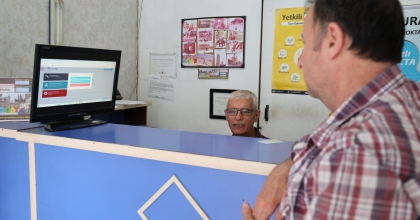 RANDEVU ALAMAYANLAR, FATURA ÖDEME MERKEZİNE KOŞUYOR  