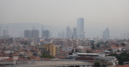 İZMİR’DE ÇÖL TOZU KABUSU  