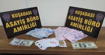 KUŞADASI'NDA KUMAR OPERASYONU   