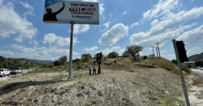 SÖKE BELEDİYESİ'NDEN KENT ESTETİĞİNE ÖNEMLİ DOKUNUŞLAR  