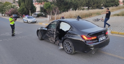 AŞIRI HIZ KAZA GETİRDİ