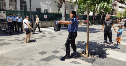 KAVGADA SİLAHTAN ÇIKAN MERMİ ASKERLİK ŞUBESİ’NİN DUVARINA SAPLANDI