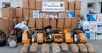 AYDIN’DA KAÇAK SİGARA OPERASYONU  