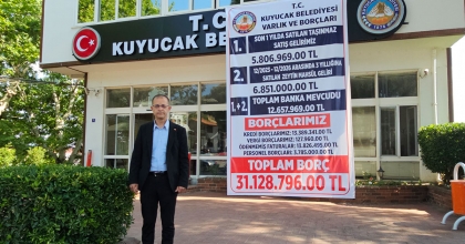 BAŞKANDAN BELEDİYENİN MALİ DURUMU AÇIKLAMASI  