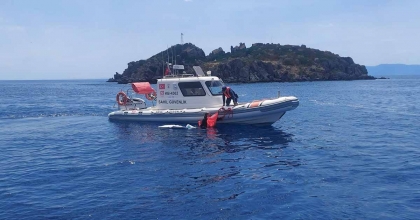 BODRUM’DAN YUNANİSTAN’A YÜZMEYE ÇALIŞTI  