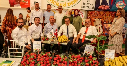 ÇİFTÇİLERİN ÜRÜNLERİ YARIŞTI