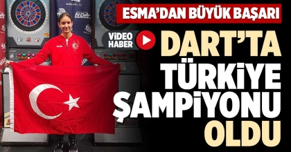 DART’TA TÜRKİYE ŞAMPİYONU OLDU