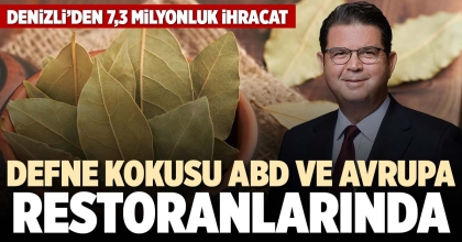 DEFNE KOKUSU ABD VE AVRUPA RESTORANLARINDA