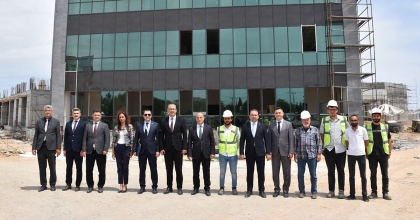 DİDİM DEVLET HASTANESİ İNŞAATINDA ÇALIŞMALAR DEVAM EDİYOR