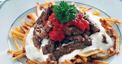 DÜNYANIN EN İYİ YOĞURTLU YEMEĞİ ÇÖKERTME KEBABI  