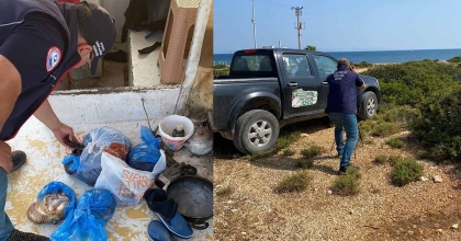 KANUNA AYKIRI AVLANANLAR DENETİME TAKILDI  