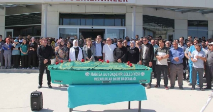 GÖZYAŞLARIYLA SON YOLCULUĞUNA UĞURLANDI  