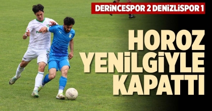 HOROZ YENİLGİYLE KAPATTI
