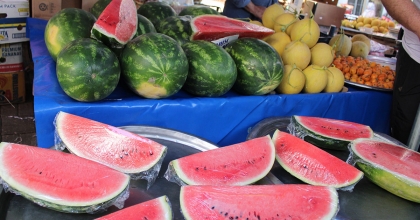 İRAN KARPUZU KİLOSU 50 LİRADAN TEZGAHTA  