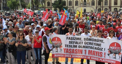 MANİSA’DA 1 MAYIS COŞKUSU  