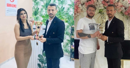 MANİSALI KUAFÖRLER ANTALYA'DAN İKİ KUPA İLE DÖNDÜ