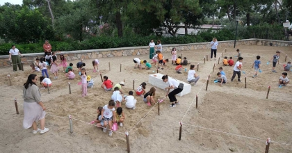 MİNİK ARKEOLOGLAR İŞ BAŞINDA  